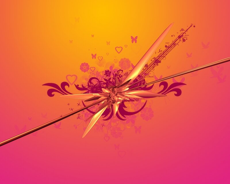 abstract starburst design