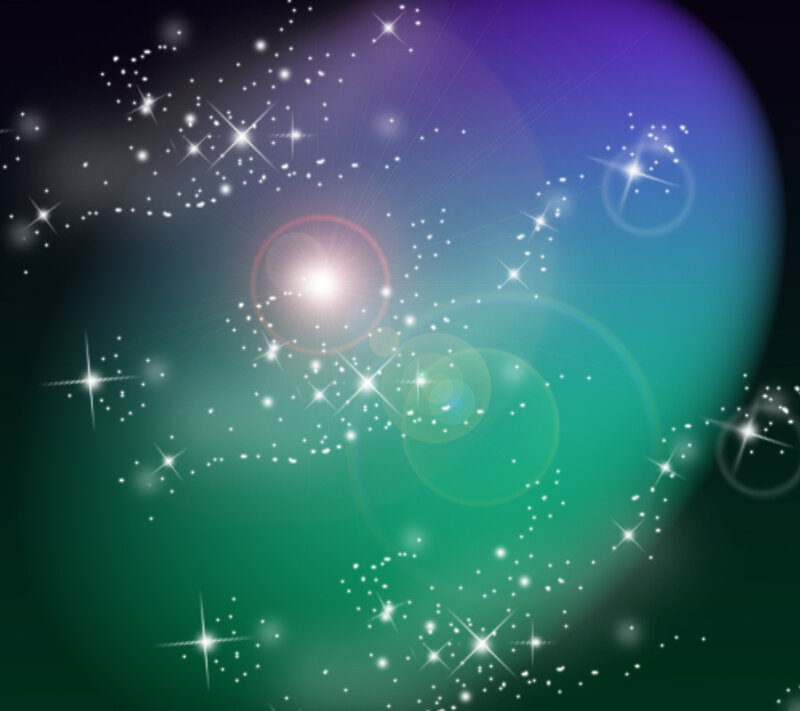 Abstract Starry Nebula