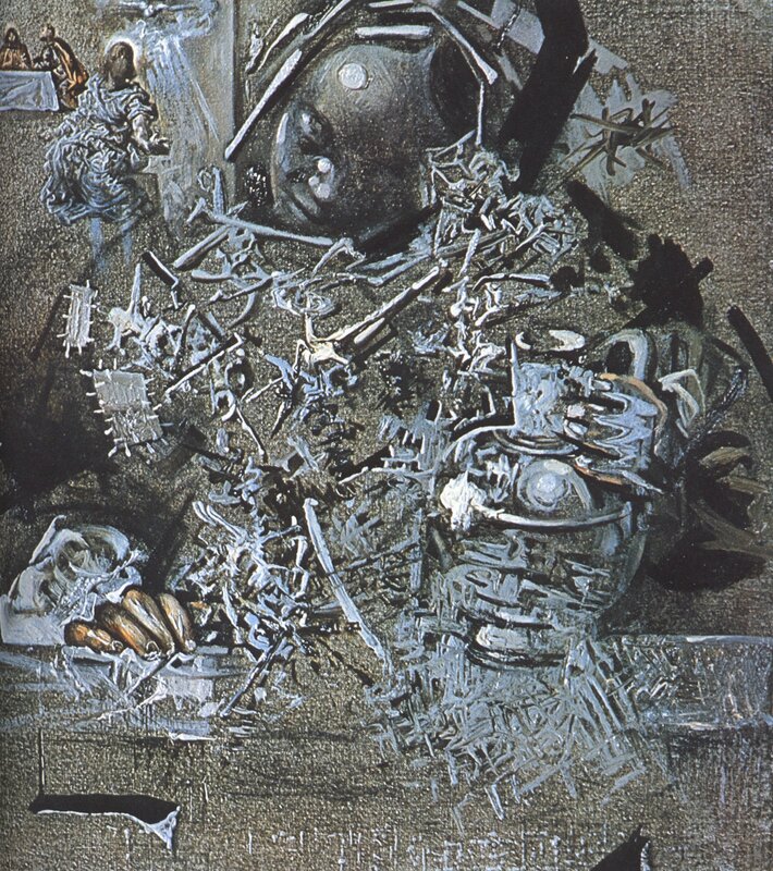 Abstract still life with mechanical elements