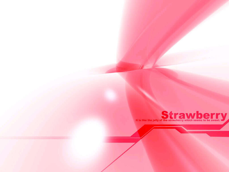 abstract strawberry design
