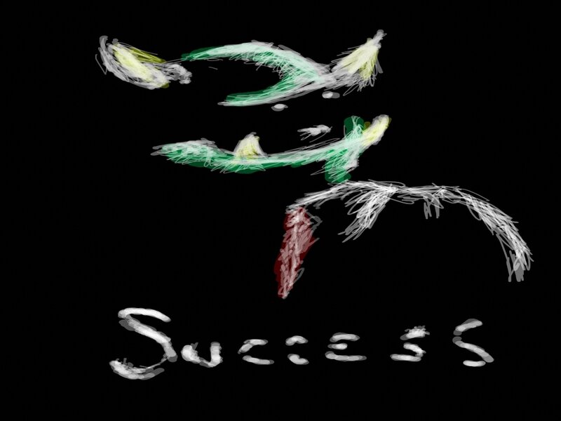 abstract success drawing