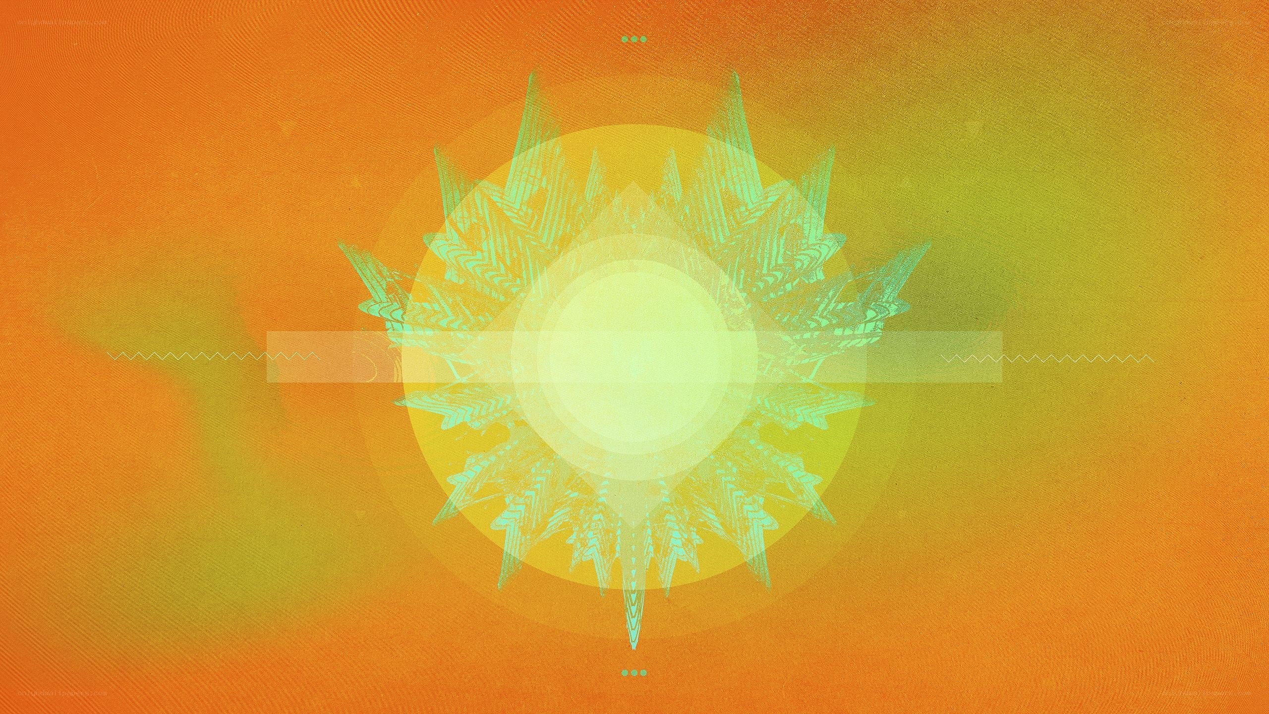 abstract sun design