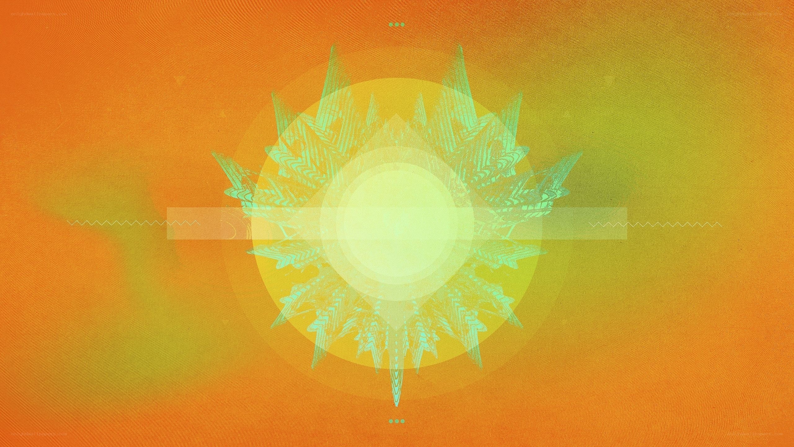 abstract sun design