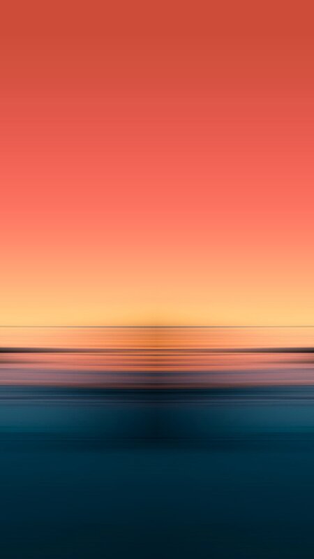Abstract Sunset Gradient — Red