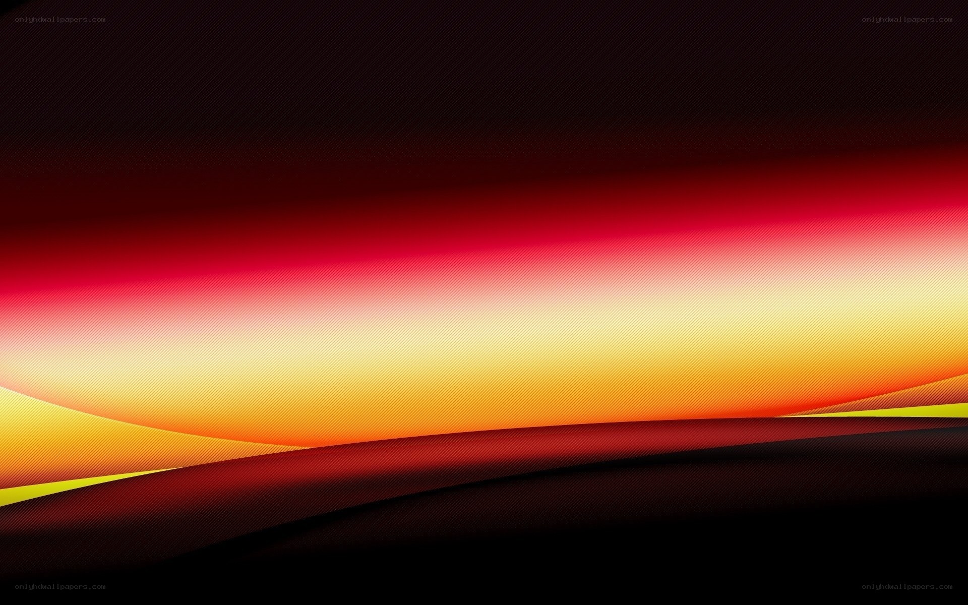 Abstract sunset gradient