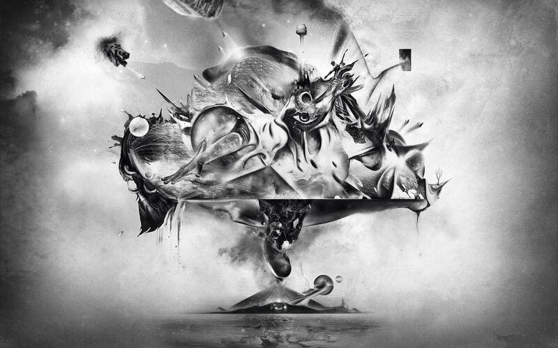 abstract surreal digital art