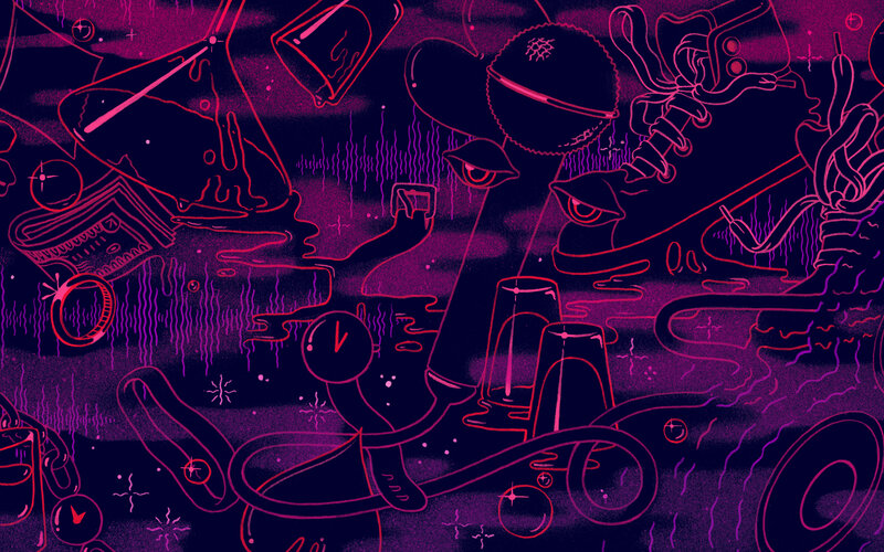 Abstract Surreal Scene