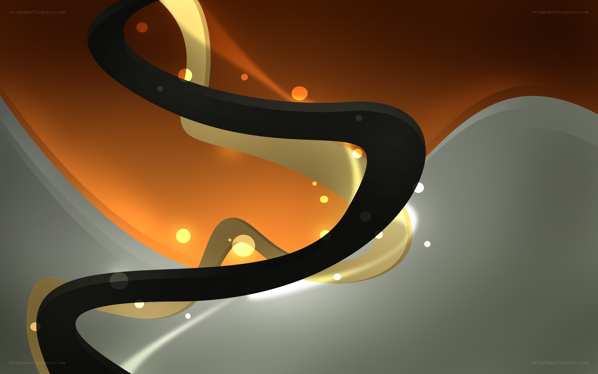 Abstract swirl design