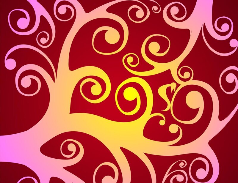 abstract swirl pattern