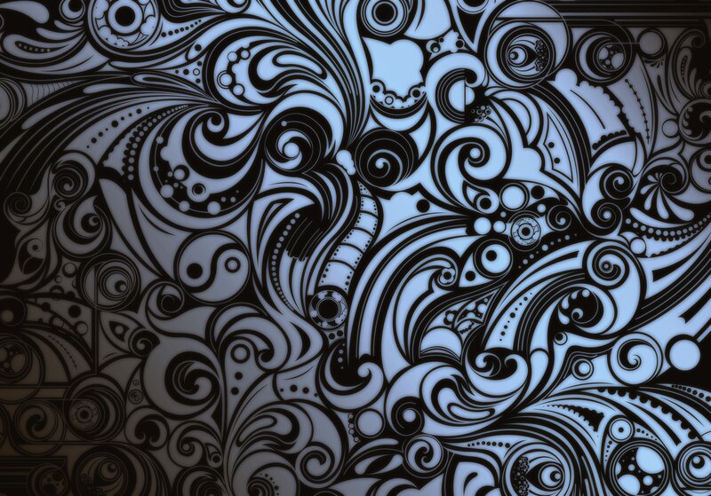 abstract swirl pattern