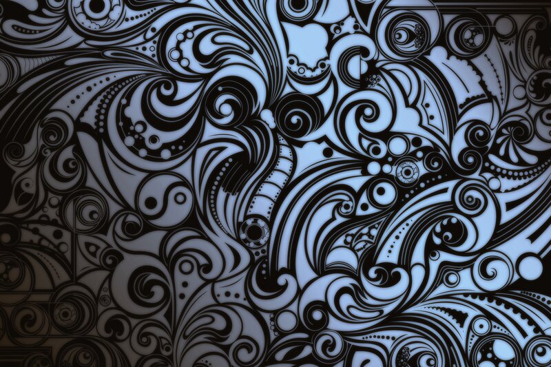 abstract swirl pattern