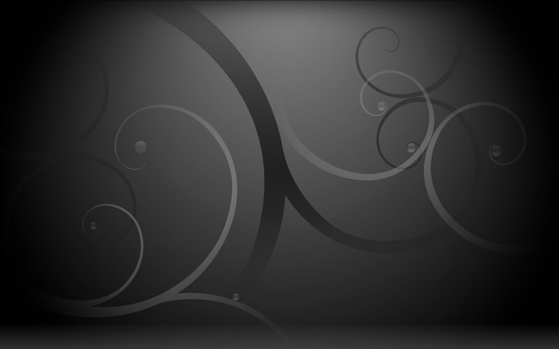 Abstract Swirl Pattern — Black, Dark