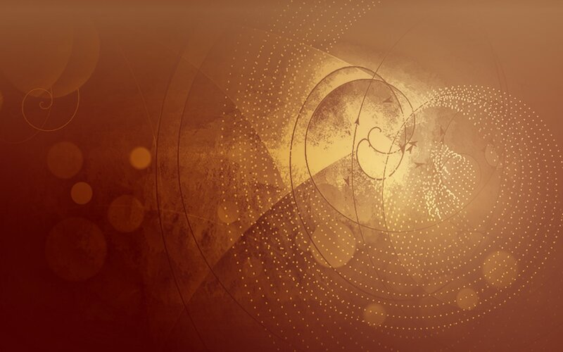 Abstract Swirl Pattern — Brown