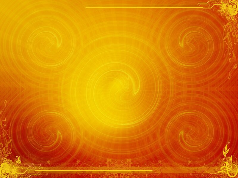 Abstract Swirl Pattern — Yellow