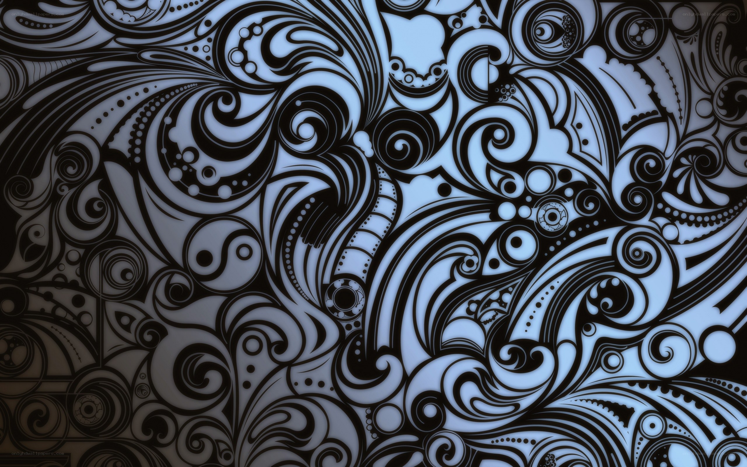 abstract swirl pattern