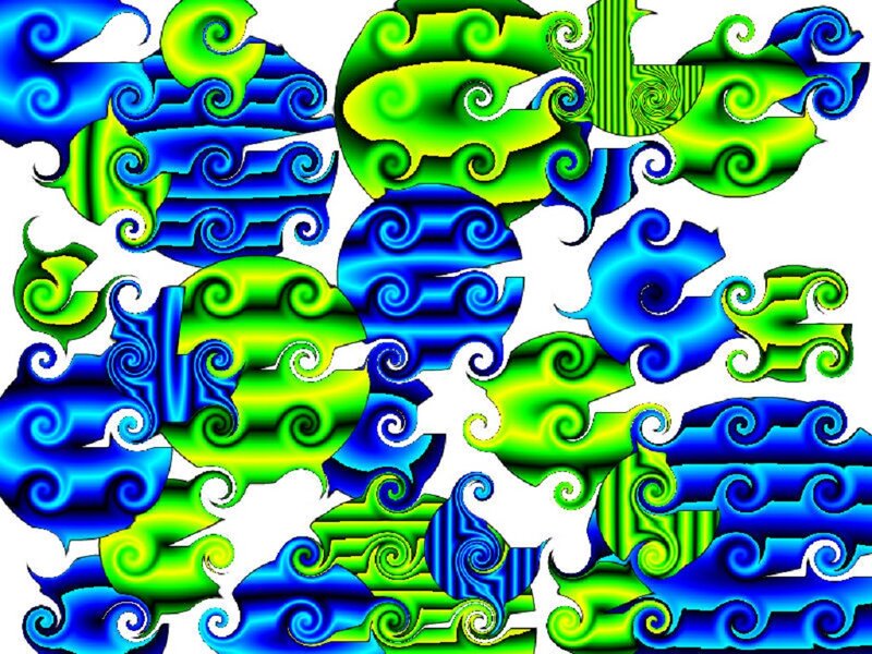 Abstract Swirl Patterns