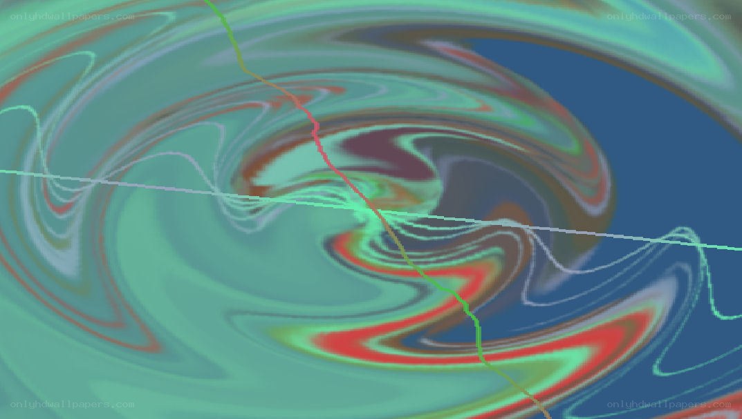 Abstract swirling colors
