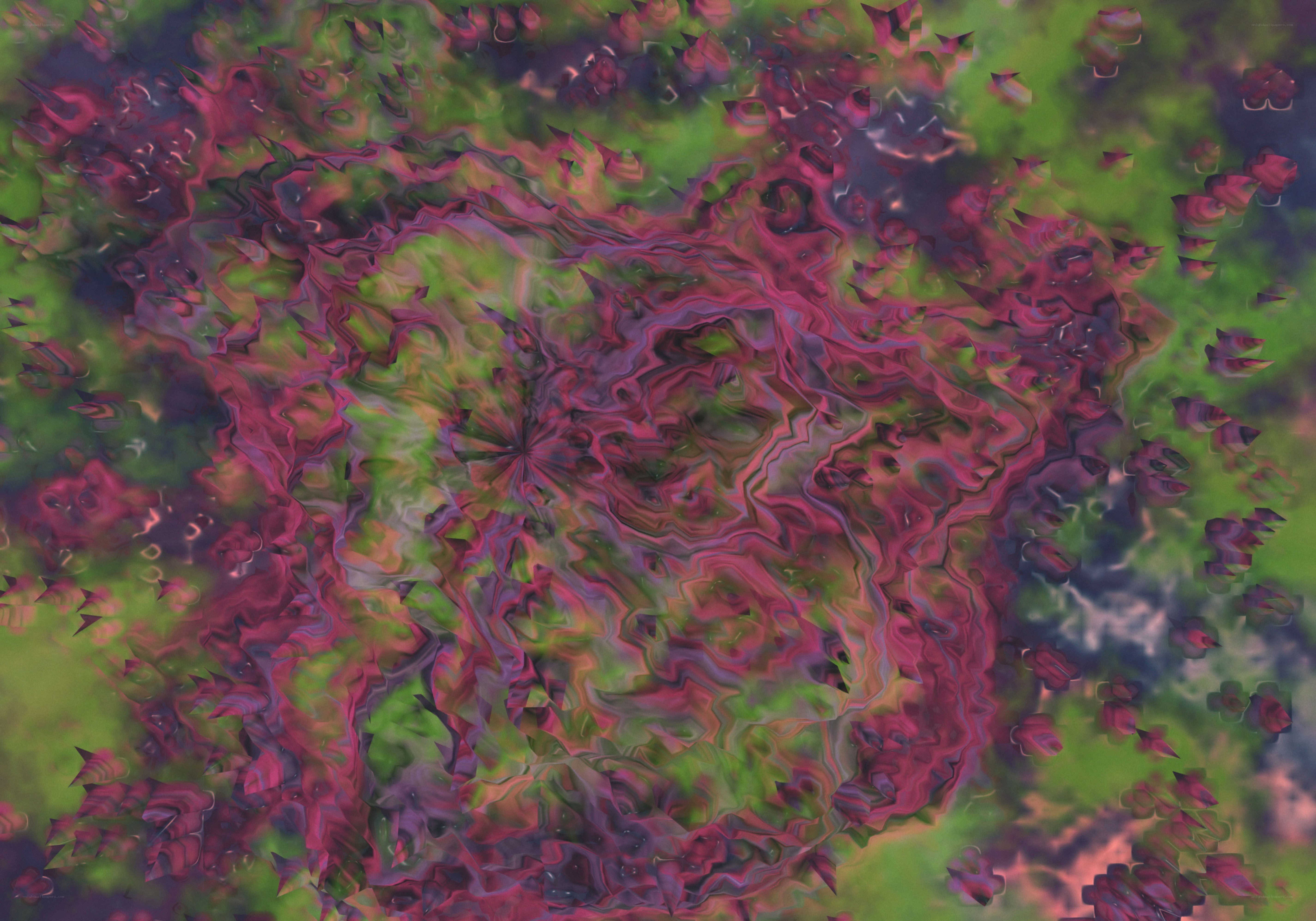 abstract swirling colors