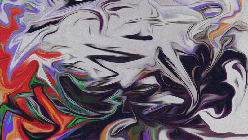 Abstract Swirling Colors — Red, Dynamic, Swirls