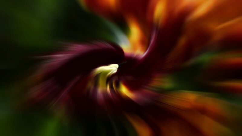 Abstract Swirling Colors — Red, Dynamic