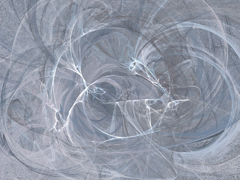 Abstract swirling fractal pattern