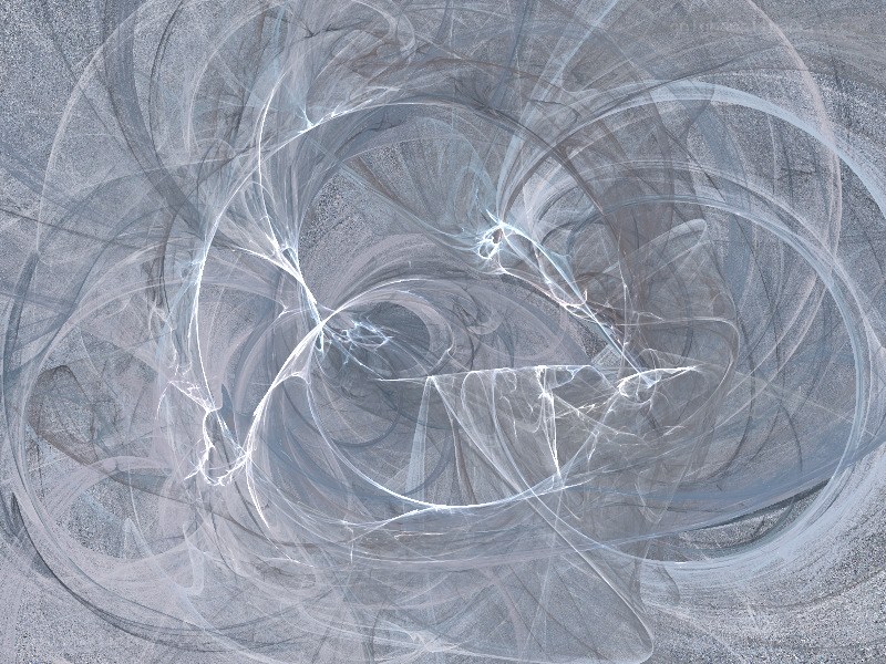 Abstract swirling fractal pattern
