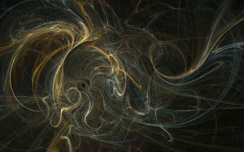 Abstract swirling light patterns