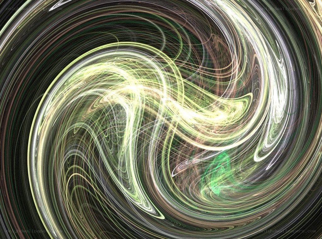 Abstract swirling light patterns