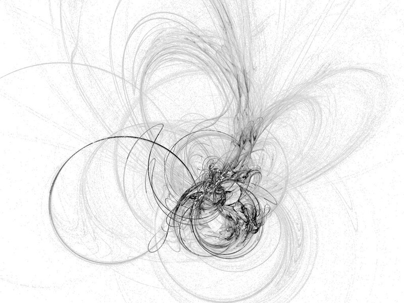 abstract swirling lines