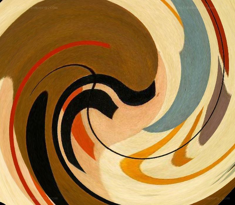 Abstract swirling pattern