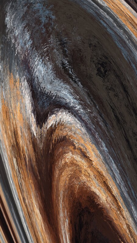 Abstract Swirling Pattern — Brown, Dynamic