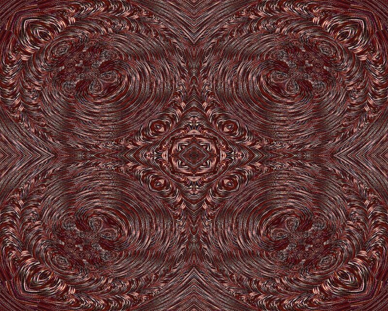 Abstract Swirling Pattern — Brown, Hypnotic