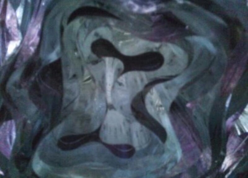 Abstract Swirling Pattern — Gray