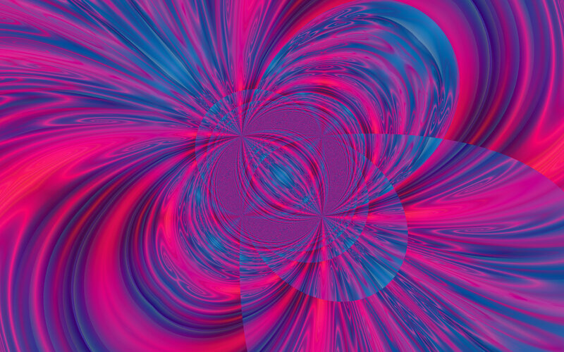Abstract Swirling Pattern — Pink