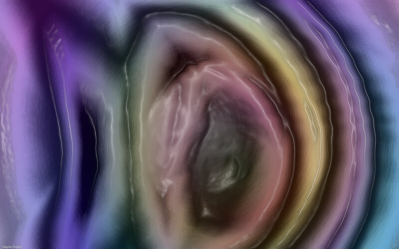 Abstract Swirling Pattern — Purple, Hypnotic, Digital Art