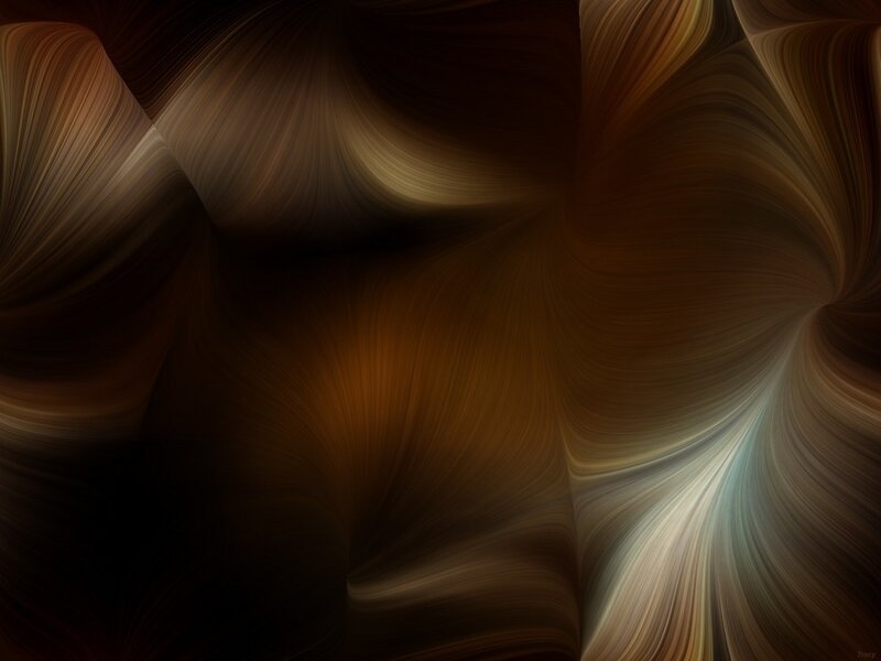 Abstract Swirling Patterns — Brown, Mysterious