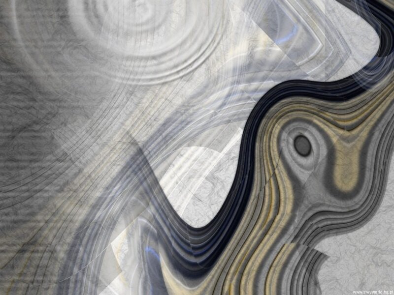 Abstract Swirling Patterns — Gray