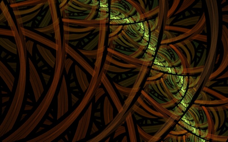 Abstract swirling patterns
