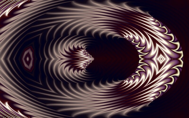 Abstract swirling tunnel pattern