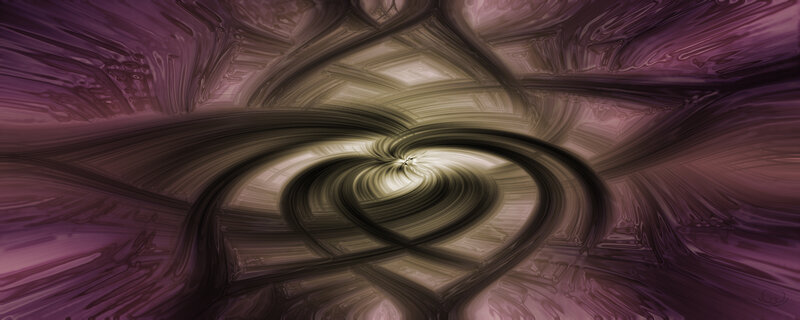 Abstract Swirling Tunnel — Purple