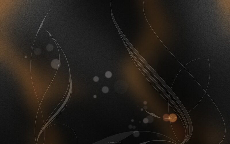 Abstract Swirls and Bokeh