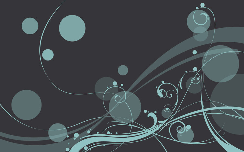 Abstract Swirls and Circles