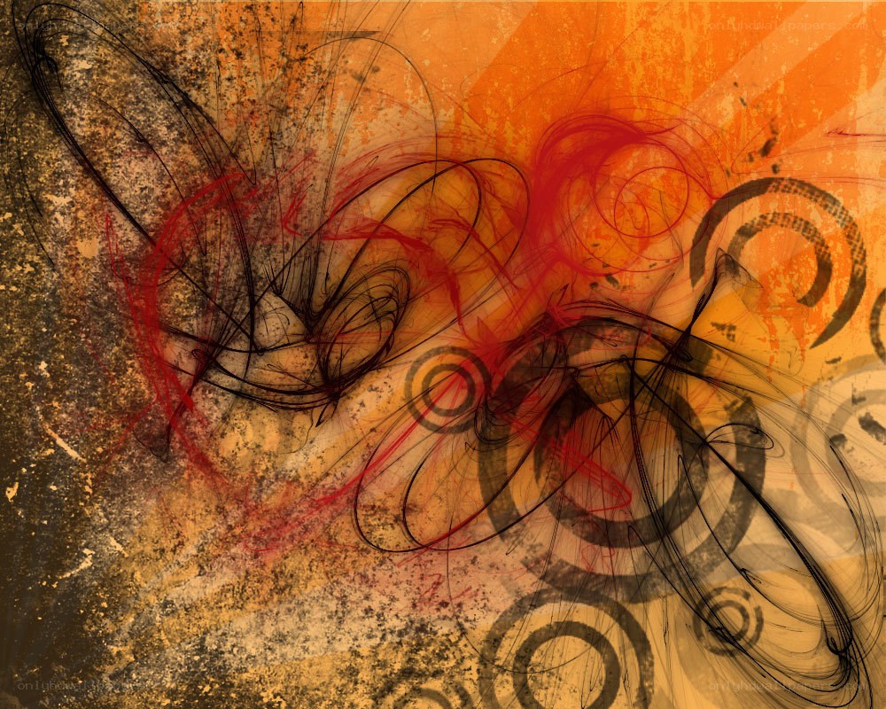 abstract swirls on textured background