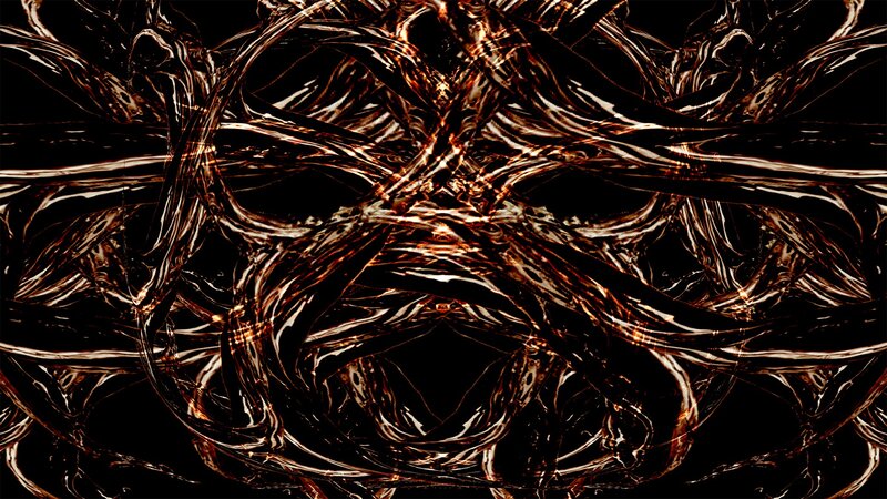 Abstract Tangled Lines
