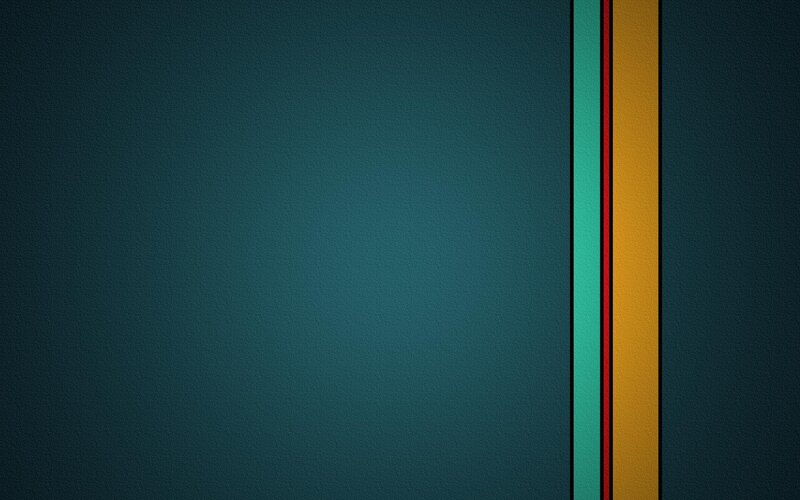 abstract teal and gold stripes