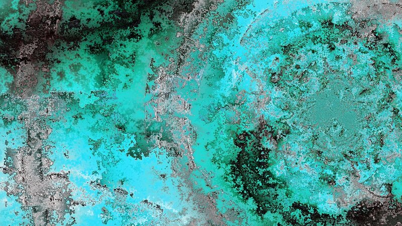 Abstract Teal and Green Texture