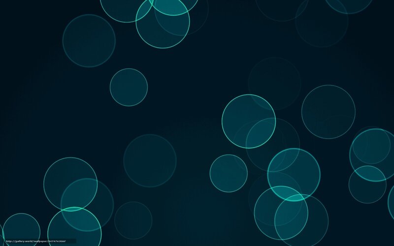 abstract teal circles background
