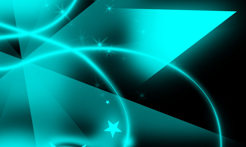 Abstract Teal Design