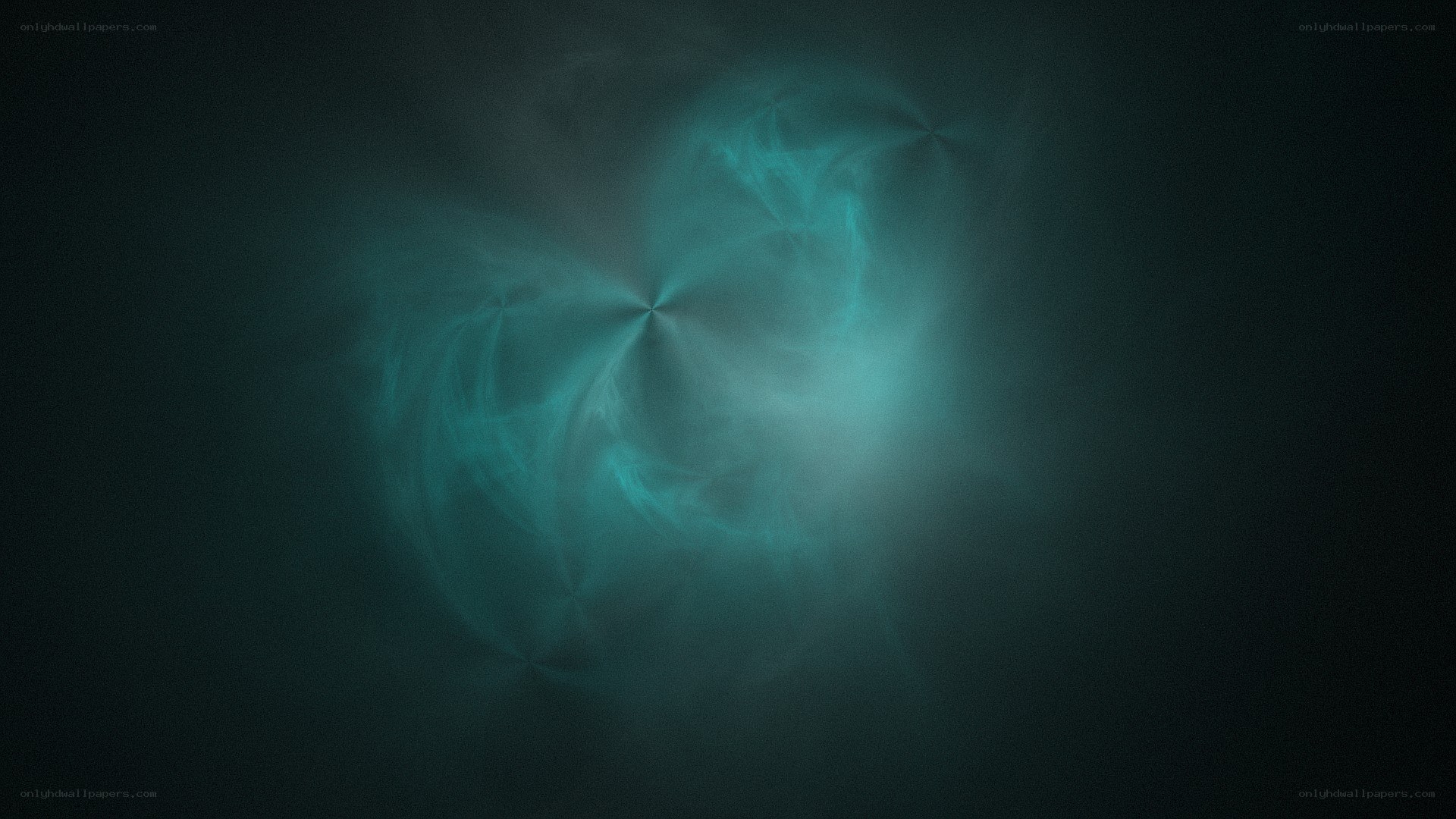 abstract teal fractal pattern