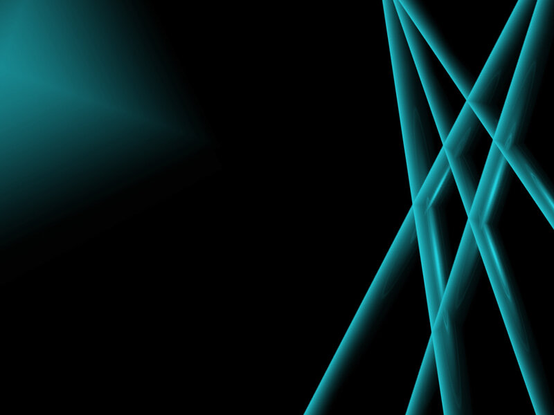abstract teal light beams